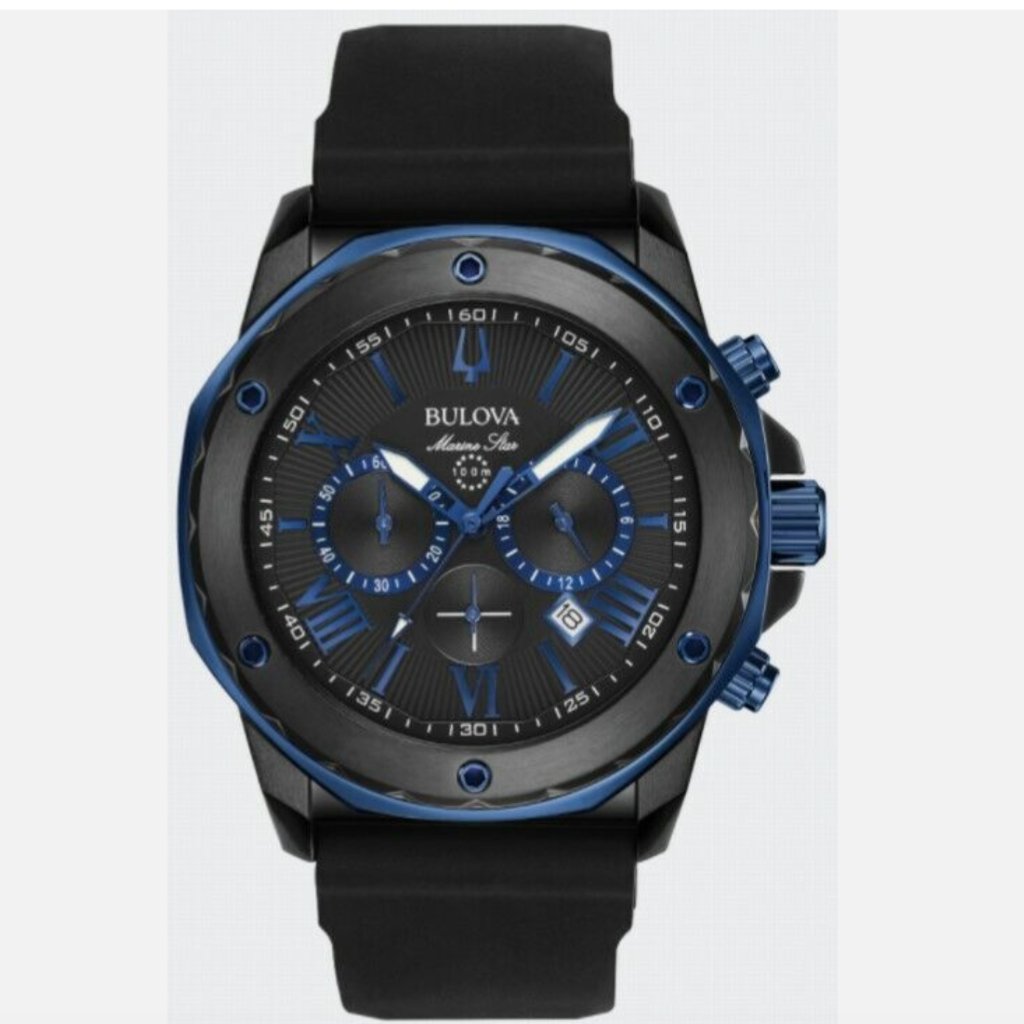 Bulova Limited Edition Blue Accent Men's Watch